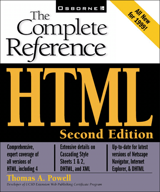 Title details for HTML by Thomas A. Powell - Available